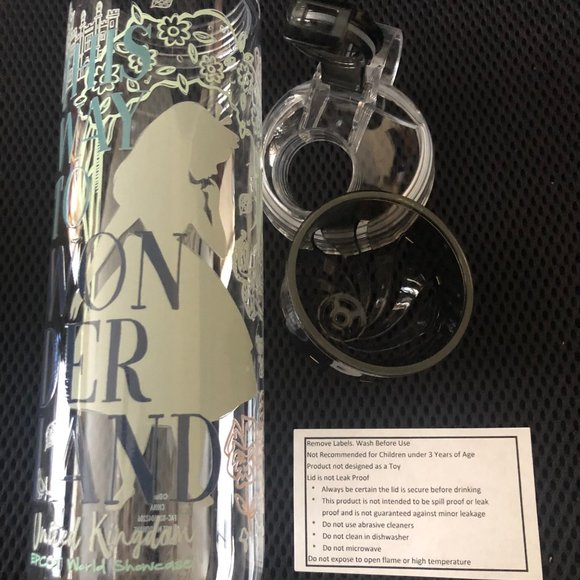 NWT Disney Parks Epcot Food and Wine Festival Alice in Wonderland Tea Tumbler - Picture 2 of 3